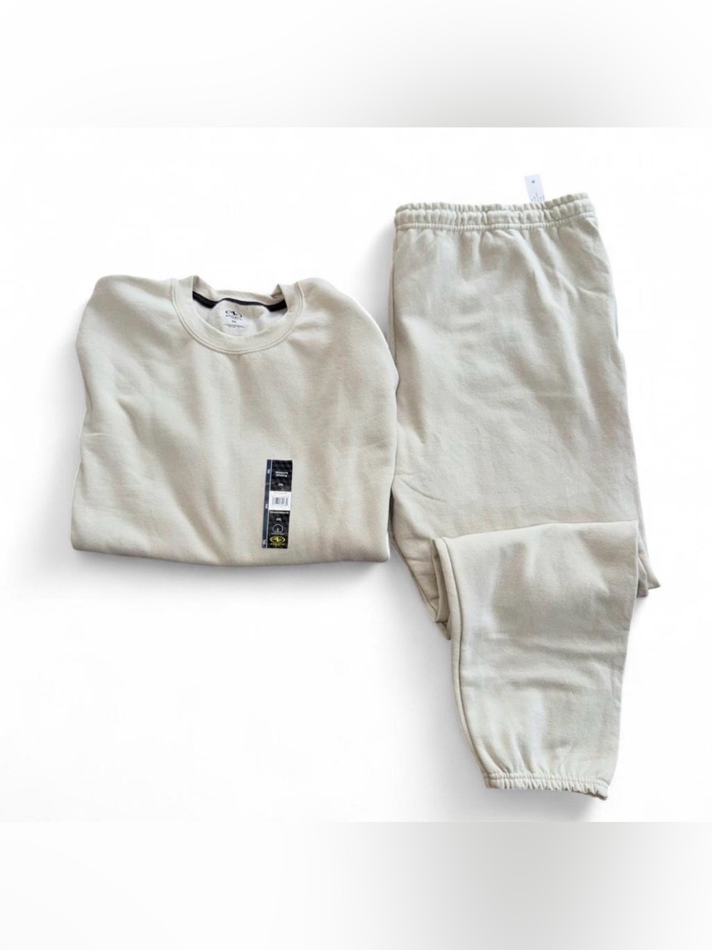 Athletic Works Men’s 3XL Fleece Crewneck Sweatshirt And Jogger Sweatpants Set
